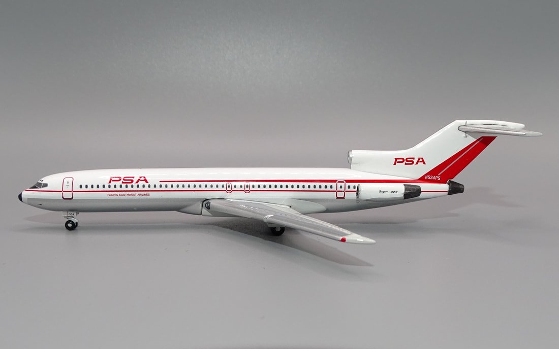 PSA Boeing 727-214 N534PS Gemini Jets 1:400 Scale
