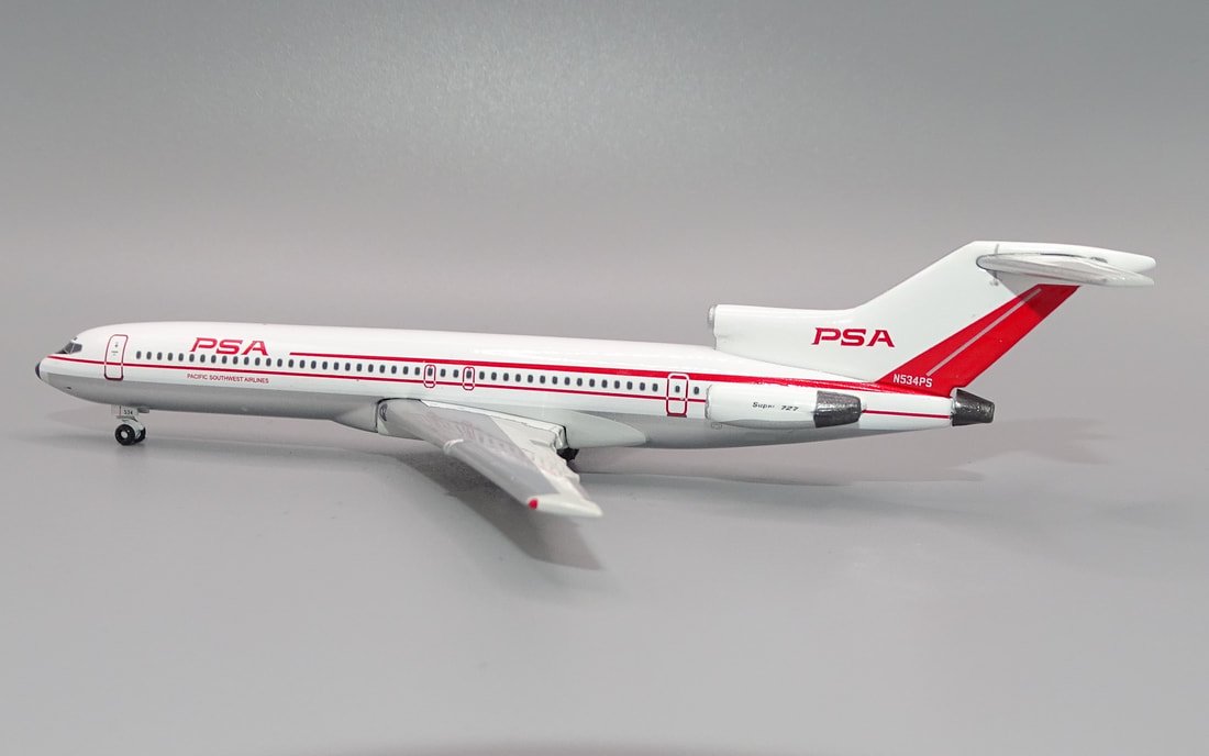PSA Boeing 727-214 N534PS Gemini Jets 1:400 Scale