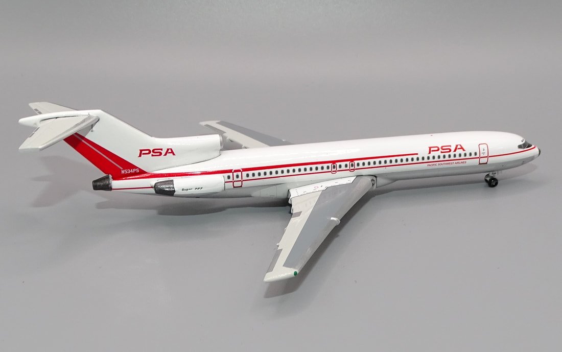 PSA Boeing 727-214 N534PS Gemini Jets 1:400 Scale