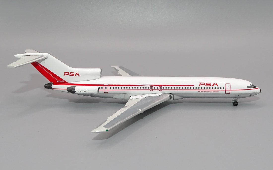 PSA Boeing 727-214 N534PS Gemini Jets 1:400 Scale