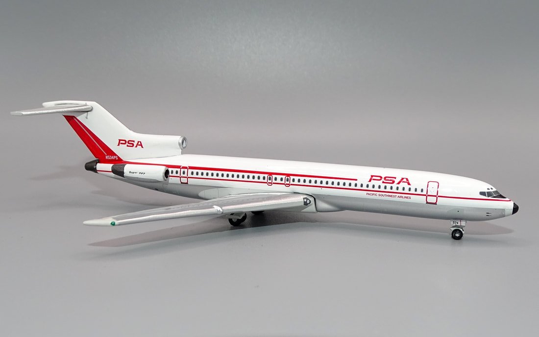 PSA Boeing 727-214 N534PS Gemini Jets 1:400 Scale