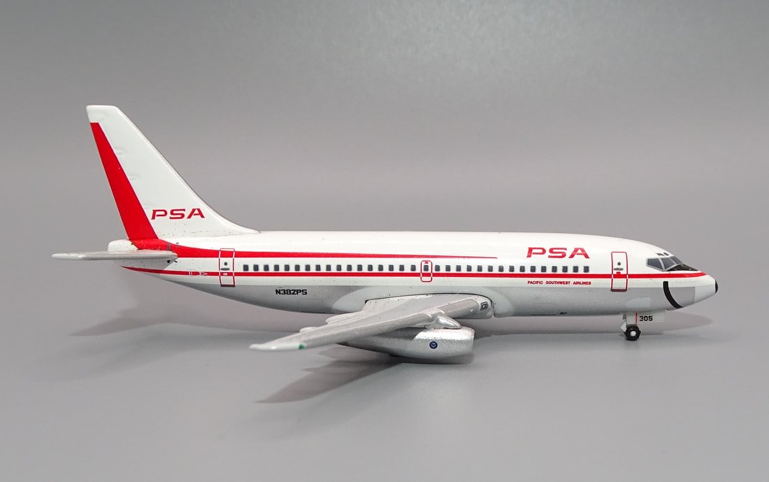 PSA Boeing 737-214 N382PS - SMA 1:400 Scale