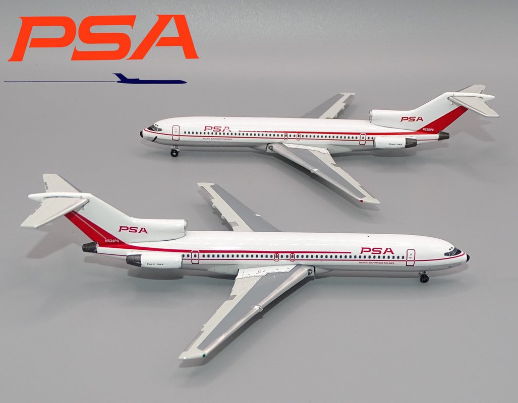 Grinningbirds: PSA 1967-1970 - YESTERDAY'S AIRLINES