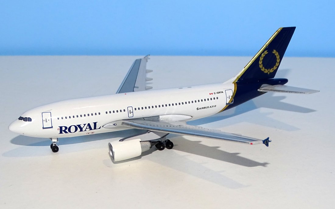 Royal Aviation Airbus A310-304 C-GRYA by Aeroclassics - 1:400 Scale
