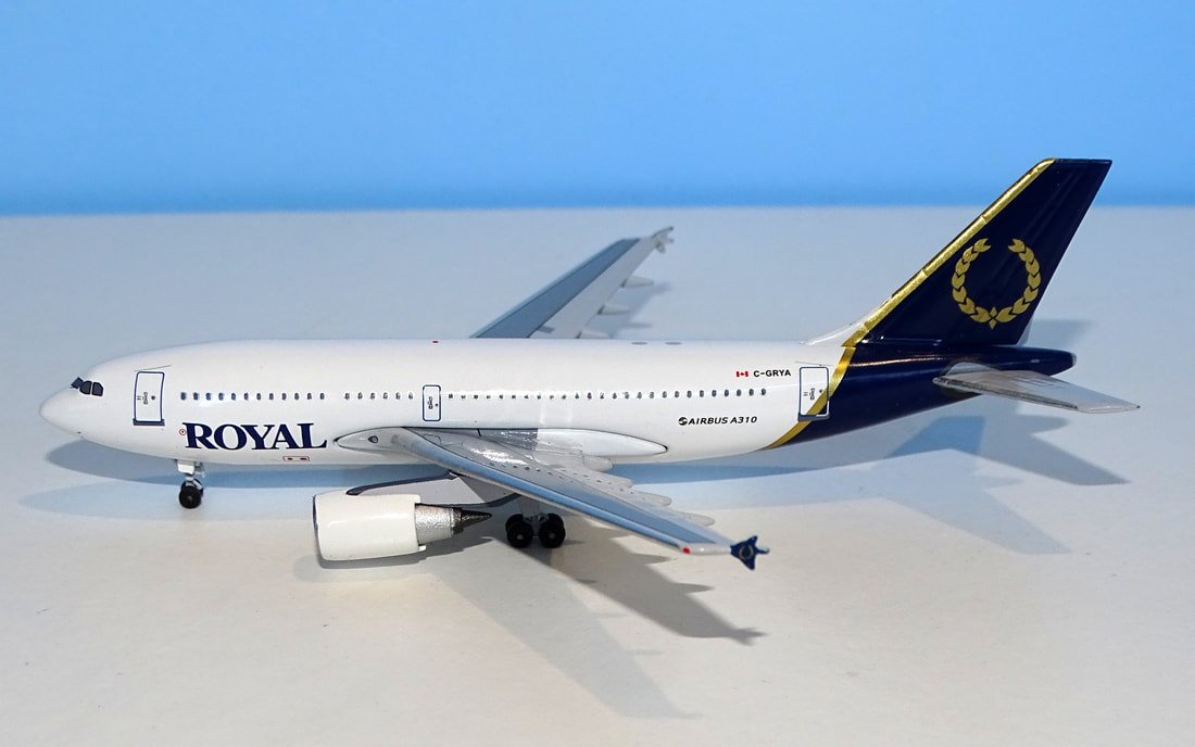 Royal Aviation Airbus A310-304 C-GRYA by Aeroclassics - 1:400 Scale
