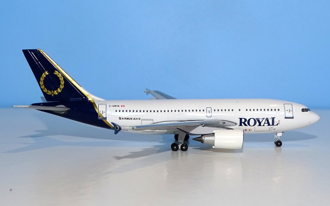 Royal Aviation Airbus A310-304 C-GRYA by Aeroclassics - 1:400 Scale