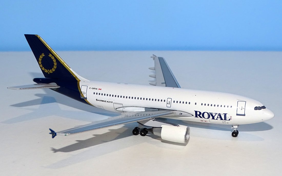 Royal Aviation Airbus A310-304 C-GRYA by Aeroclassics - 1:400 Scale