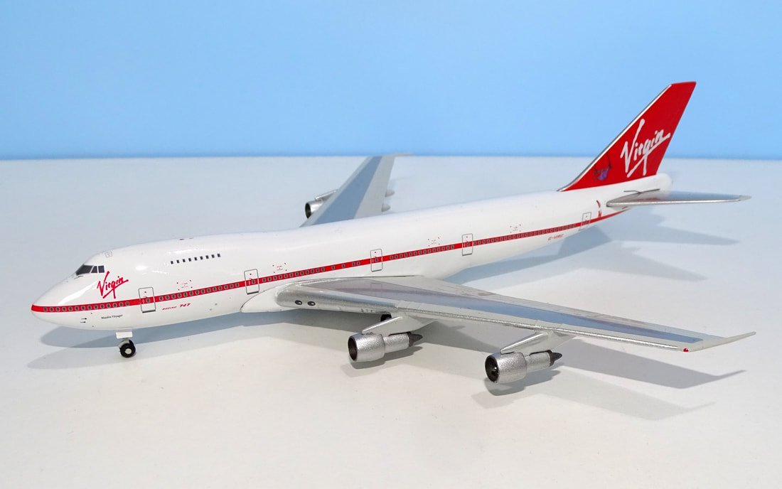 Virgin Atlantic Boeing 747-287B G-VIRG - Gemini Jets 1:400 Scale