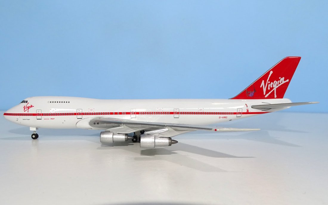 Virgin Atlantic Boeing 747-287B G-VIRG - Gemini Jets 1:400 Scale
