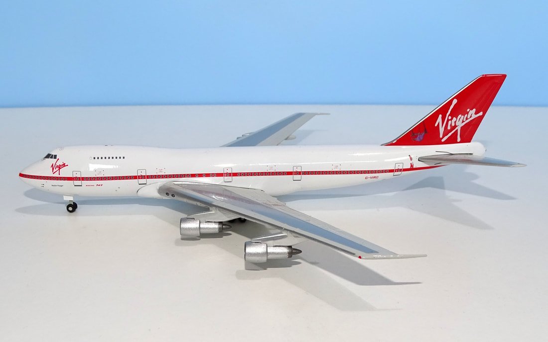 Virgin Atlantic Boeing 747-287B G-VIRG - Gemini Jets 1:400 Scale