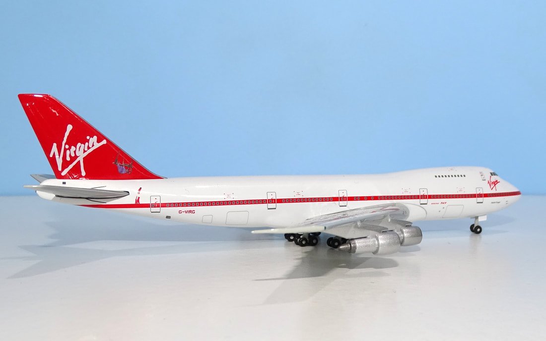 Virgin Atlantic Boeing 747-287B G-VIRG - Gemini Jets 1:400 Scale