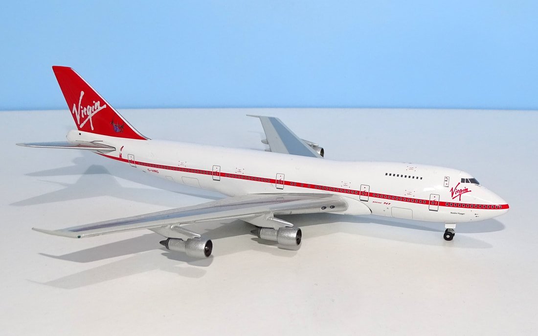 Virgin Atlantic Boeing 747-287B G-VIRG - Gemini Jets 1:400 Scale