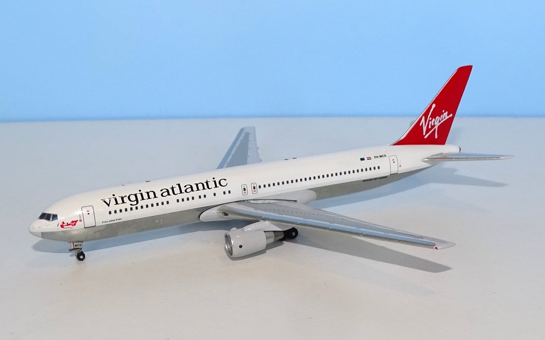 Virgin Atlantic Boeing 767-31AER PH-MCG 1:400 Scale Aeroclassics