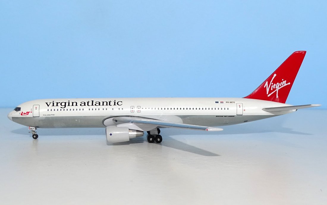Virgin Atlantic Boeing 767-31AER PH-MCG 1:400 Scale Aeroclassics