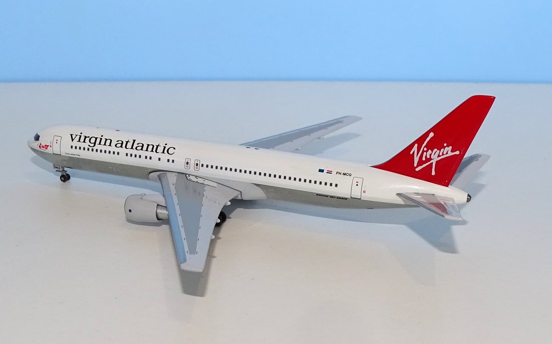 Virgin Atlantic Boeing 767-31AER PH-MCG 1:400 Scale Aeroclassics
