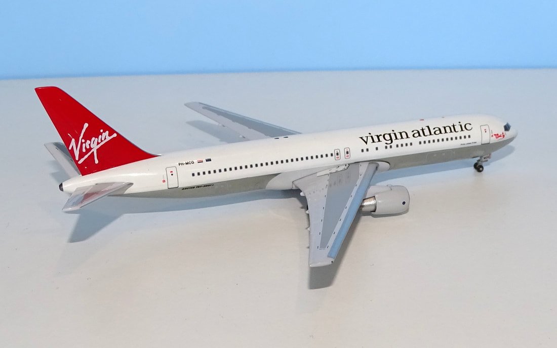Virgin Atlantic Boeing 767-31AER PH-MCG 1:400 Scale Aeroclassics