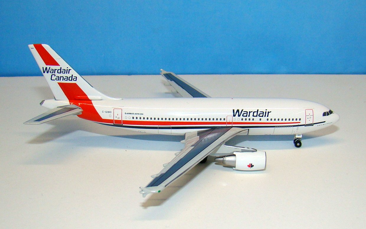 Gemini Jets Airbus A310 mould