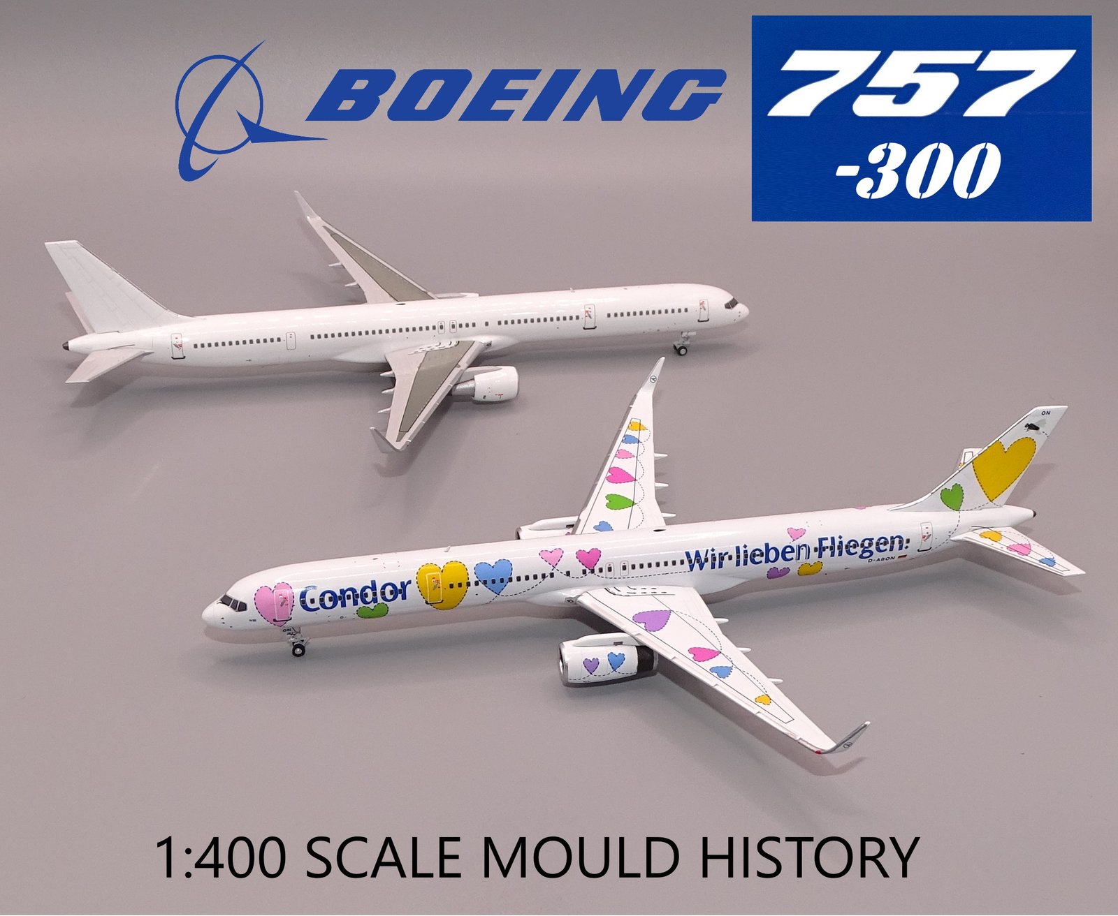 Boeing 757-300 in 1:400 Scale - YESTERDAY'S AIRLINES